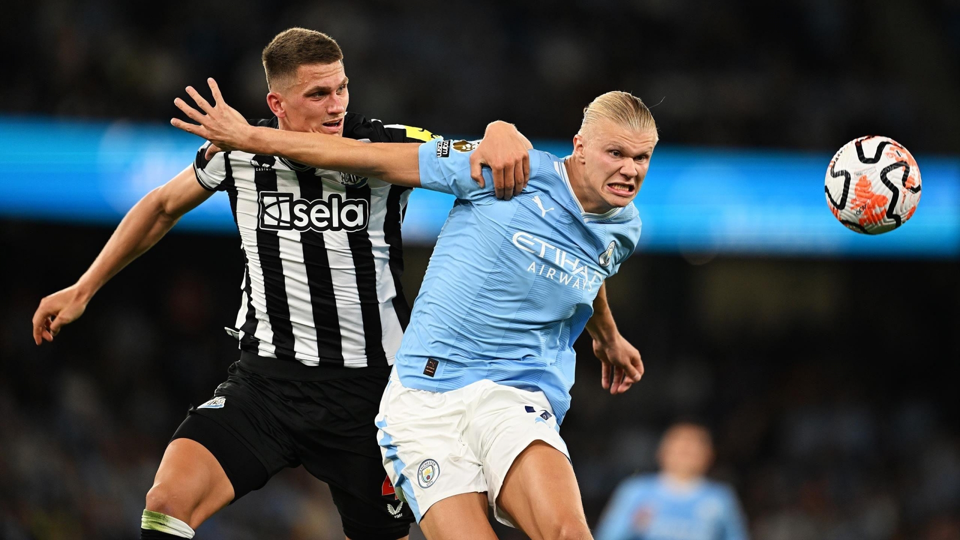 Trực tiếp Man City 0-0 Newcastle: Haaland đá chính