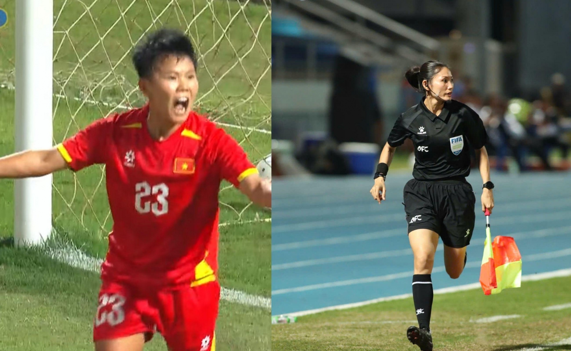 Trọng tài đã công nhận bàn thắng của Việt Nam nhưng...