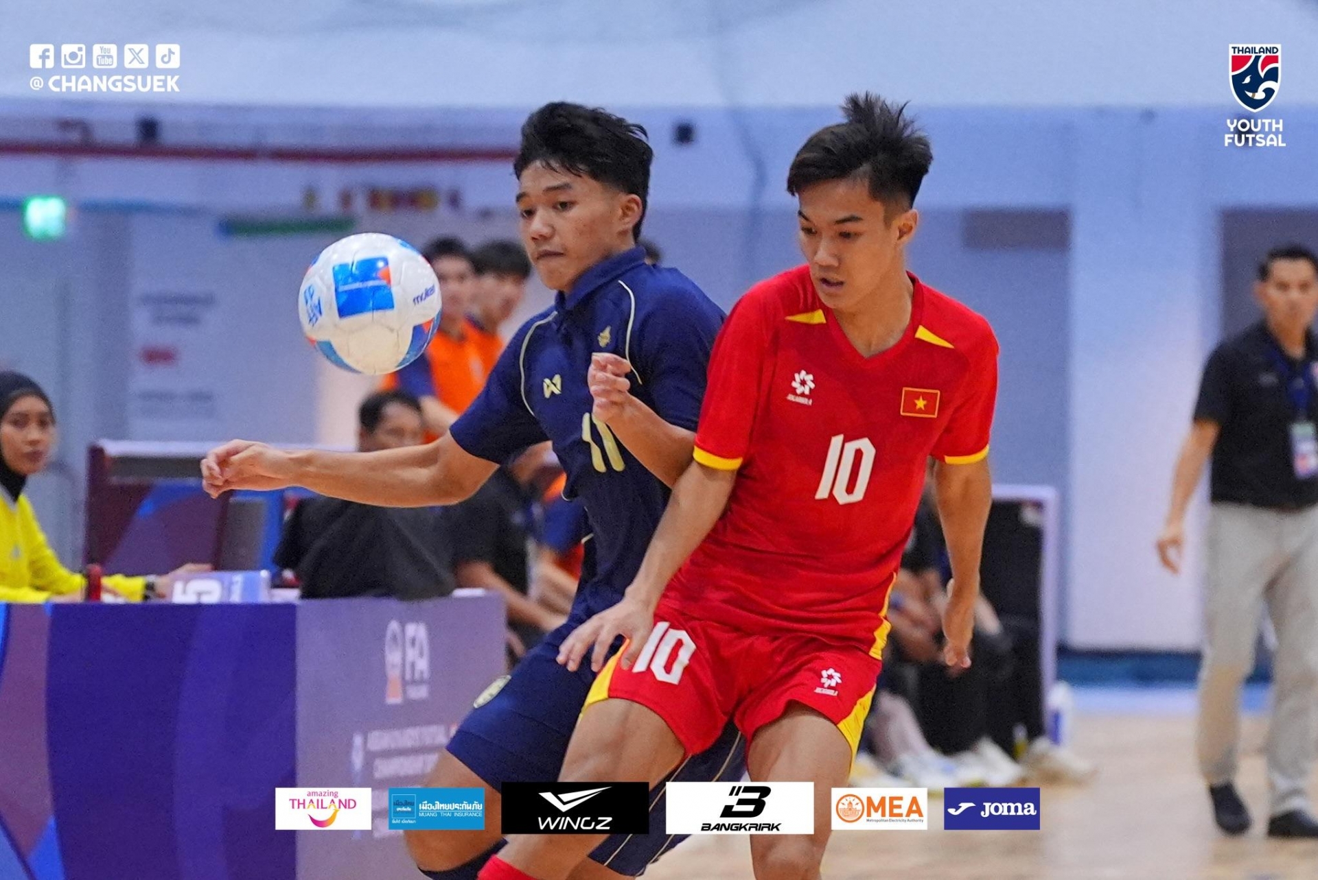 Truyền thông Thái Lan hào hứng khi đánh bại Việt Nam 2-1 ở giải trẻ Futsal ĐNÁ