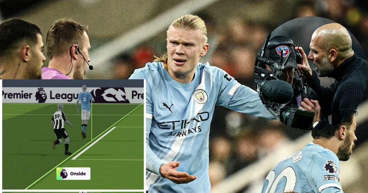 Bị VAR cướp bàn thắng, Pep Guardiola bức xúc hét vào mặt cameraman