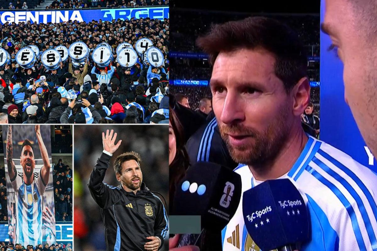 Messi xác nhận về trận đấu cuối cùng trên sân nhà Argentina