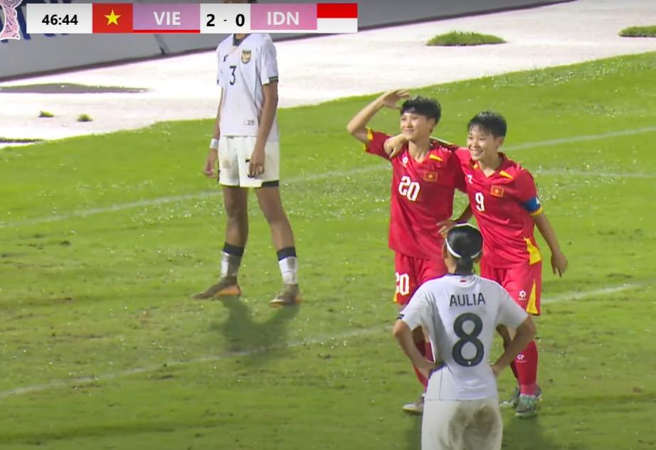 Trực tiếp U19 Việt Nam 4-0 Indonesia: Quá áp đảo