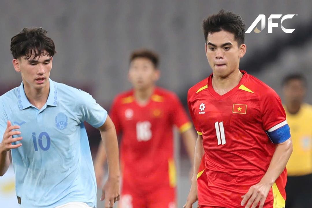 AFC thốt lên 1 điều sau khi U23 Việt Nam đánh bại Campuchia
