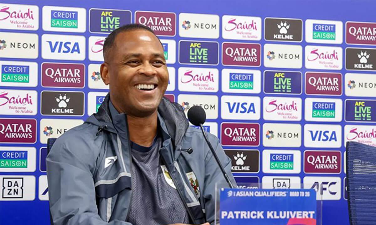 HLV Kluivert: 'Indonesia tự tin thắng Nhật Bản'