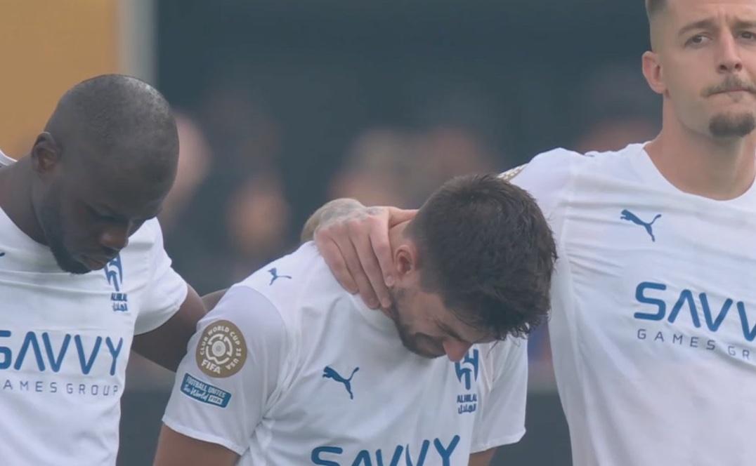 Rúben Neves và João Cancelo khóc nức nở trong phút mặc niệm Diogo Jota