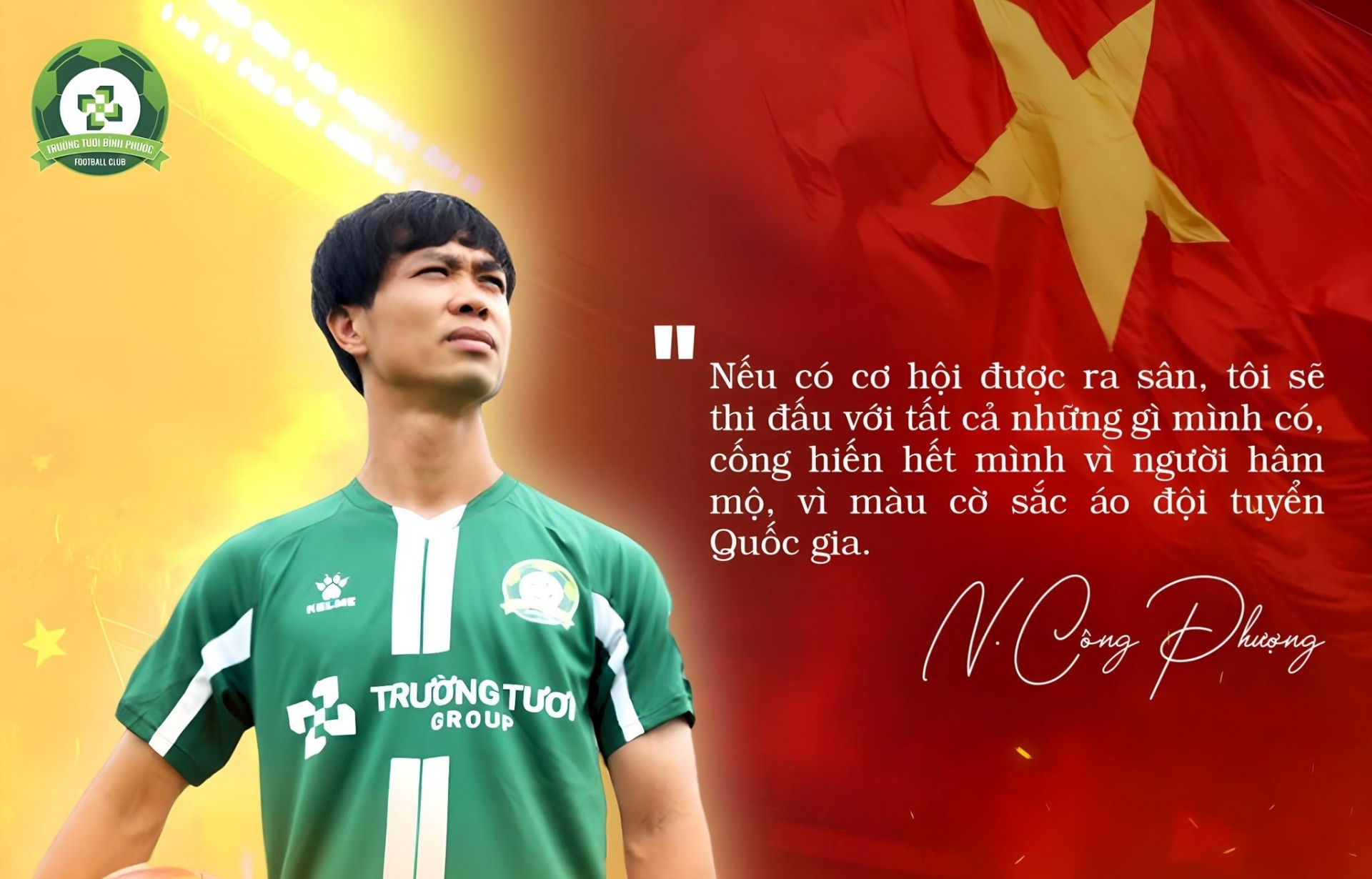 Công Phượng nói thật lòng khi được trở lại ĐT Việt Nam