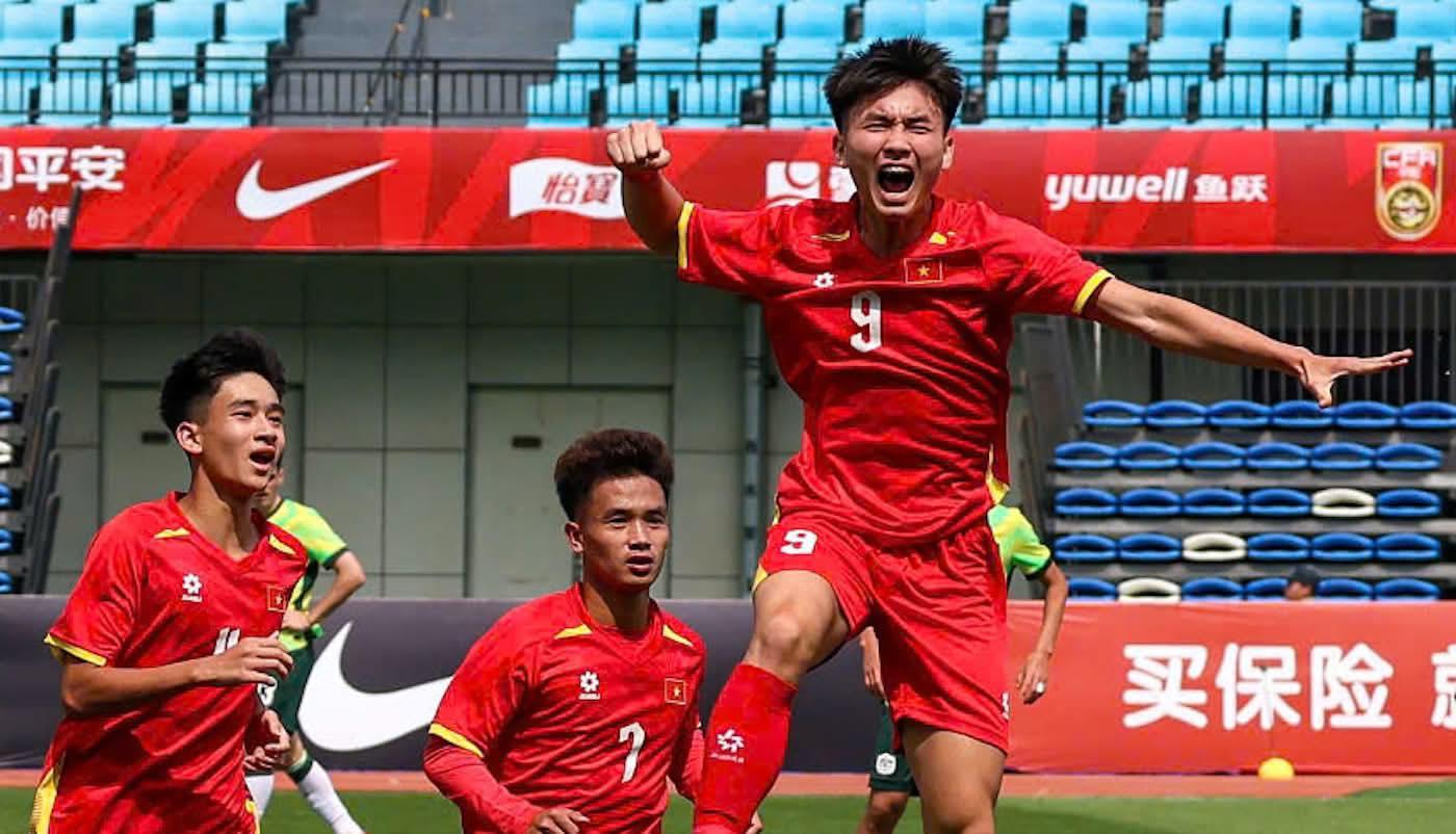 U16 Việt Nam thắng trận đầu tiên ở Trung Quốc