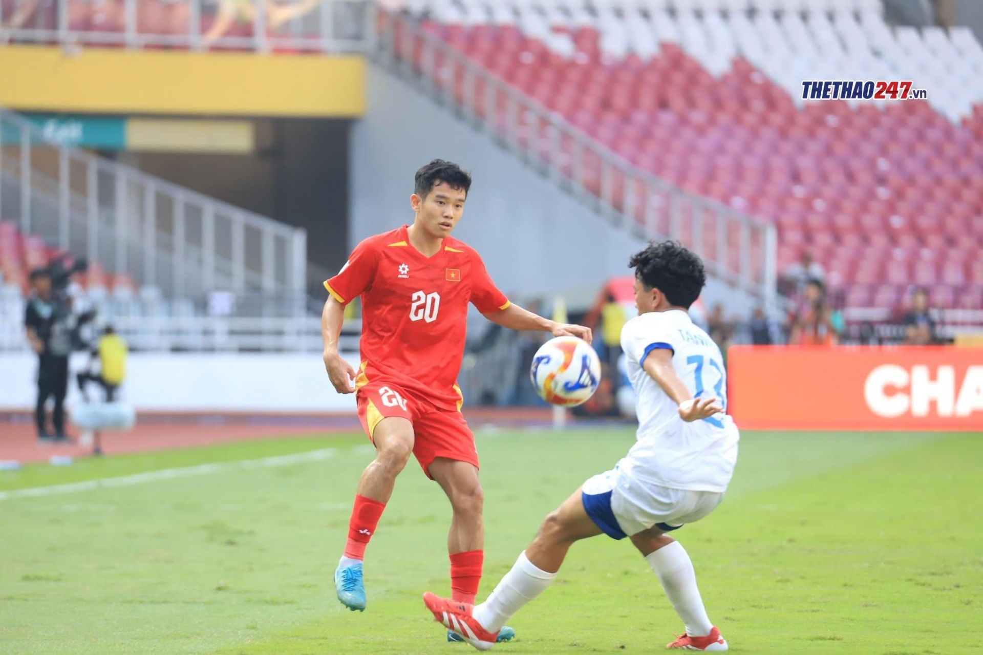 Trực tiếp U23 Việt Nam 1-1 U23 Philippines: Đình Bắc nổ súng