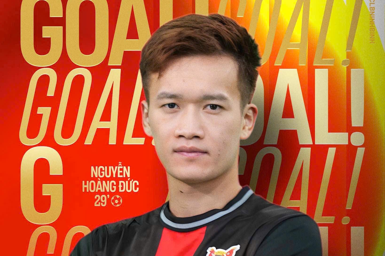 Hoàng Đức toả sáng rực rỡ, Ninh Bình nhấn chìm Nam Định 2-0