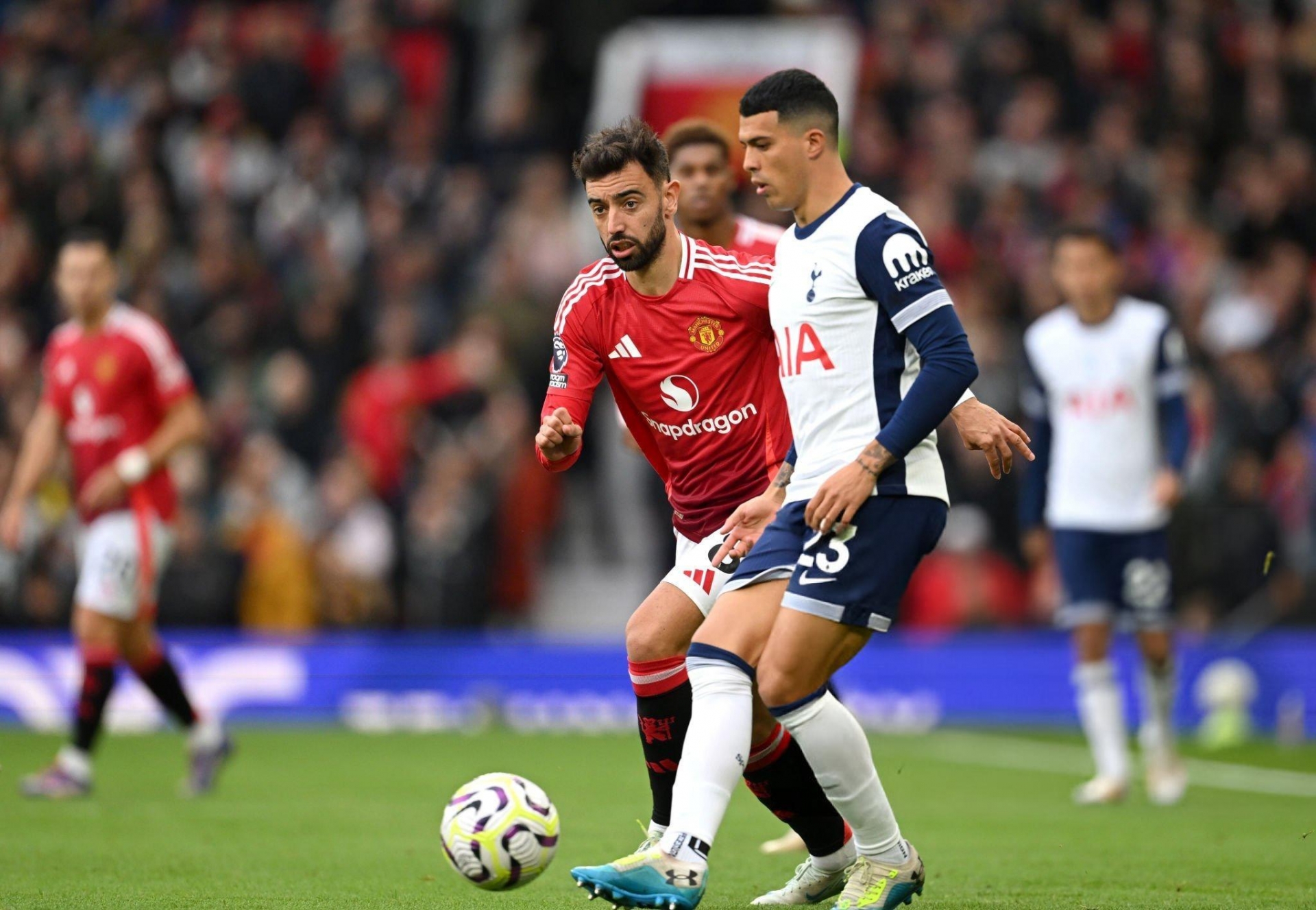 Trực tiếp MU 0-1 Tottenham: Nghỉ giải lao