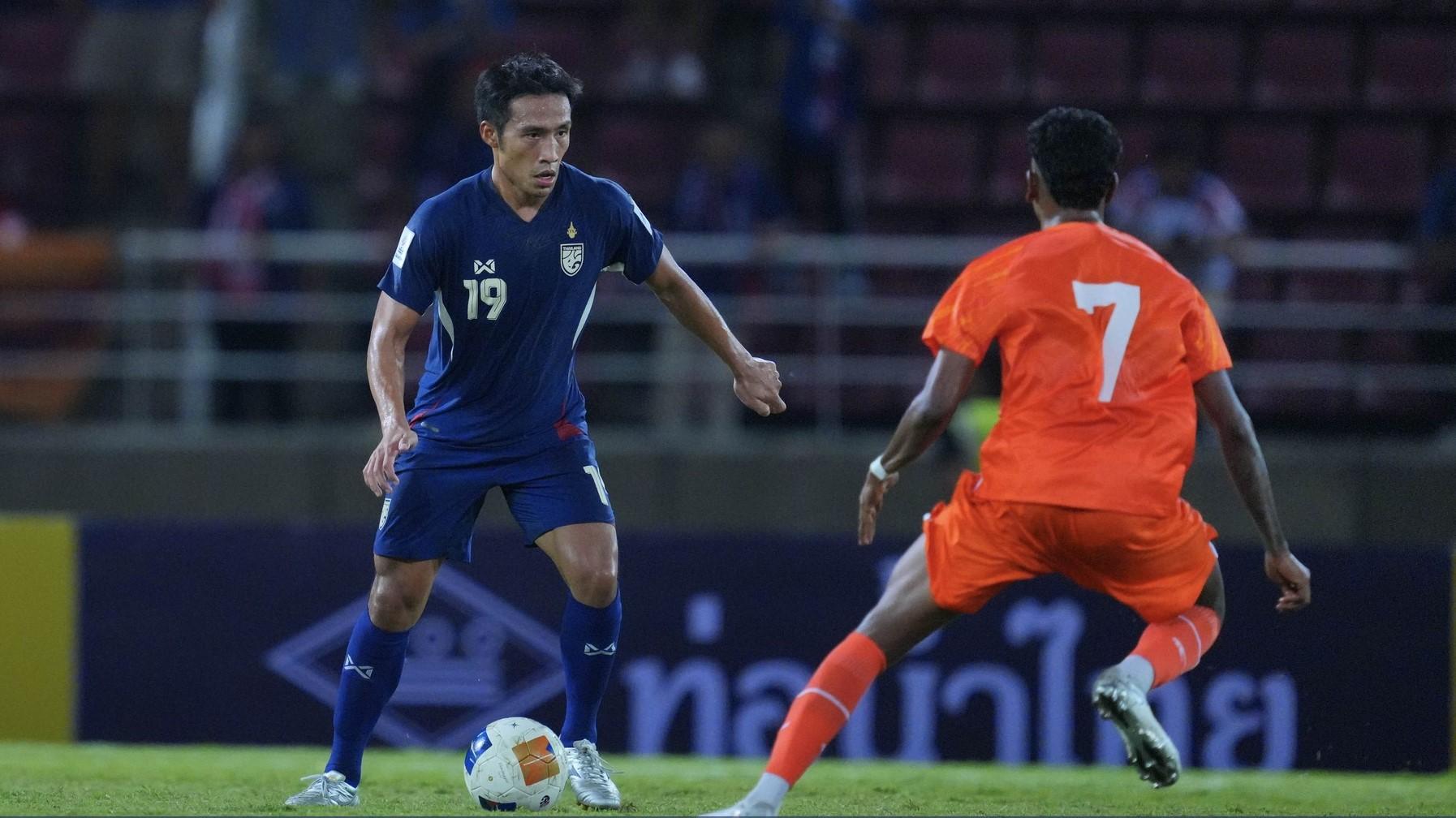 Trực tiếp Thái Lan 1-0 Ấn Độ: Hiệp hai trở lại
