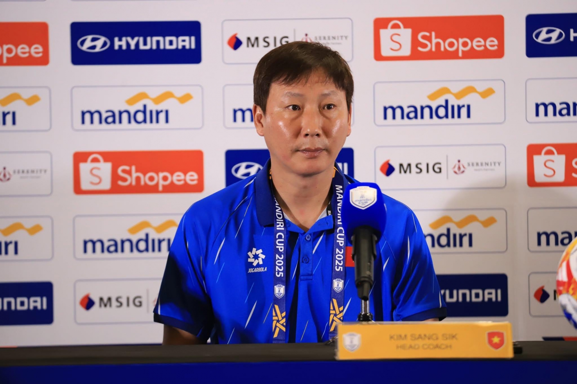 Trực tiếp: HLV Kim Sang Sik của U23 Việt Nam nói gì trước trận chung kết U23 Đông Nam Á?