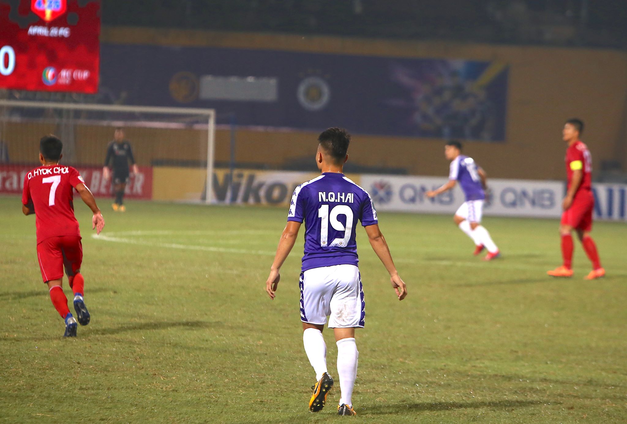 Quang Hải, Hà Nội FC, 4.25, AFC Cup, 1