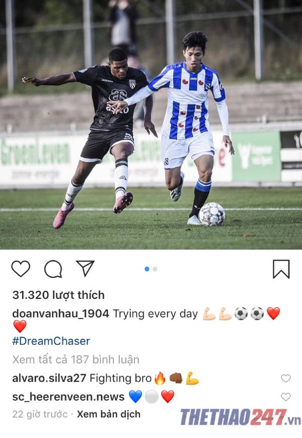 Văn Hậu, Alvaro Silva, Việt Nam, Phillipines, Heerenveen