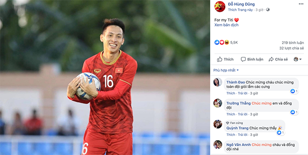 do hung dung u22 viet nam sea games 30