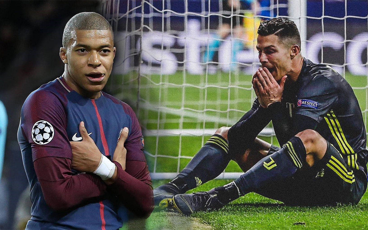 Ronaldo tịt ngòi, Atletico 2-0 Juventus, Ronaldo, Mbappe, chiếc giày vàng châu âu, Messi, PSG, Champions League