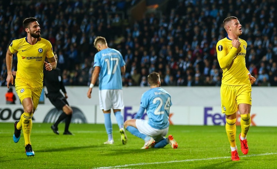 Chelsea vs Malmo, trực tiếp Chelsea vs Malmo, link trực tiếp Chelsea vs Malmo, Chelsea, Malmo, Europa League