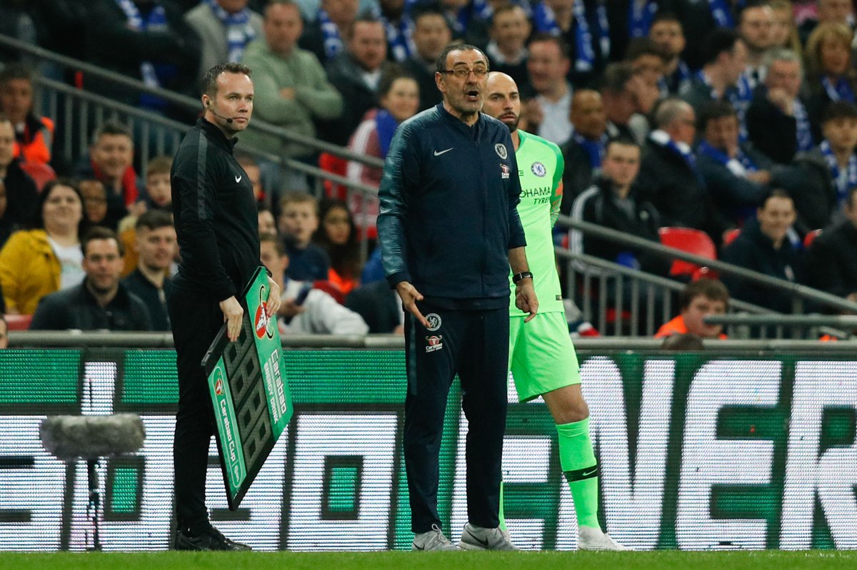 Kepa, Sarri, Kepa không ra sân, Sarri thay người, Kepa phản, Chelsea, Chelsea vs Man City