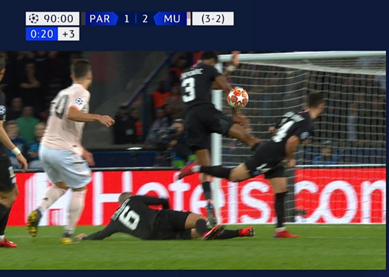 vòng 1/8 Champions League, cúp c1, psg vs mu, kết quả psg vs mu, psg, penalty, chủ tịch psg, Nasser al-Khelaifi, var