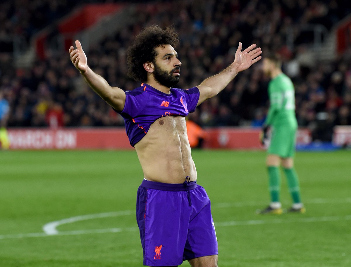 Salah, salah vượt torres, salah ghi bàn, salah cán mốc 50 bàn thắng, liverpool, ngoại hạng anh, southampton 1-3 liverpool