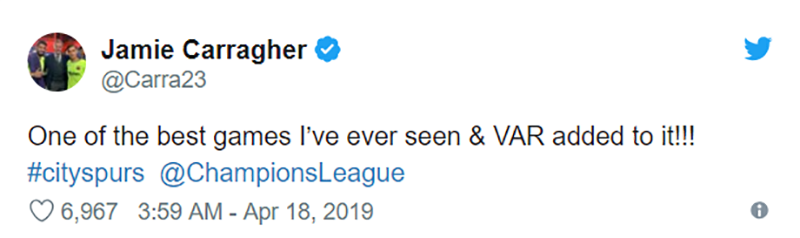 man city 4-3 tottenham, champions league, tứ kết c1, tứ kết champions league, VAR, man city vs tottenham