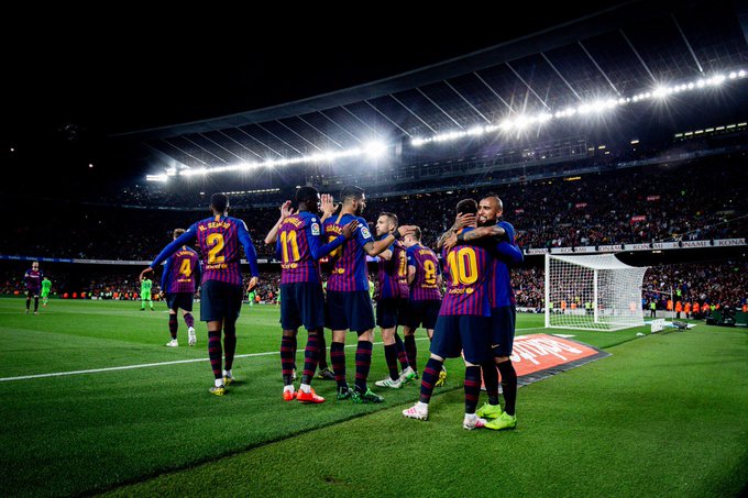 barca vs levante, kết quả barca vs levante, barcelona đấu levante, messi tỏa sáng, barca vô địch, highlight barca vs levante, barca 1-0 levante