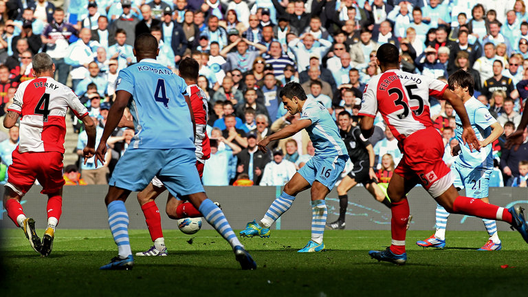 ngoại hạng anh, man city vô địch, man city, aguero, man city vs qpr, man city 3-2 qpr, mu, man utd, Premier league 2012