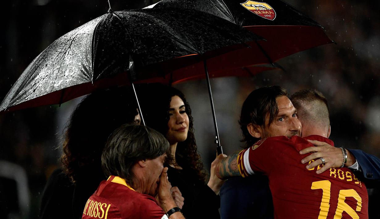 de rossi, Roma, AS roma, chia tay De Rossi, Roma 2-1 Parma, Serie A, bóng đá Ý
