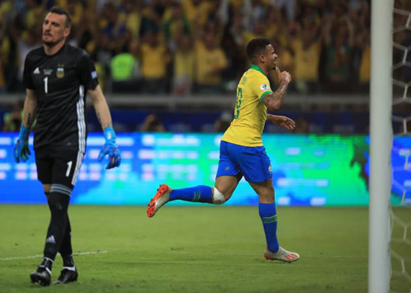 brazil vs argentina, copa america, đội đầu tiên giành vé vào chung kết copa america, brazil, argentina, chung kết copa america, bán kết