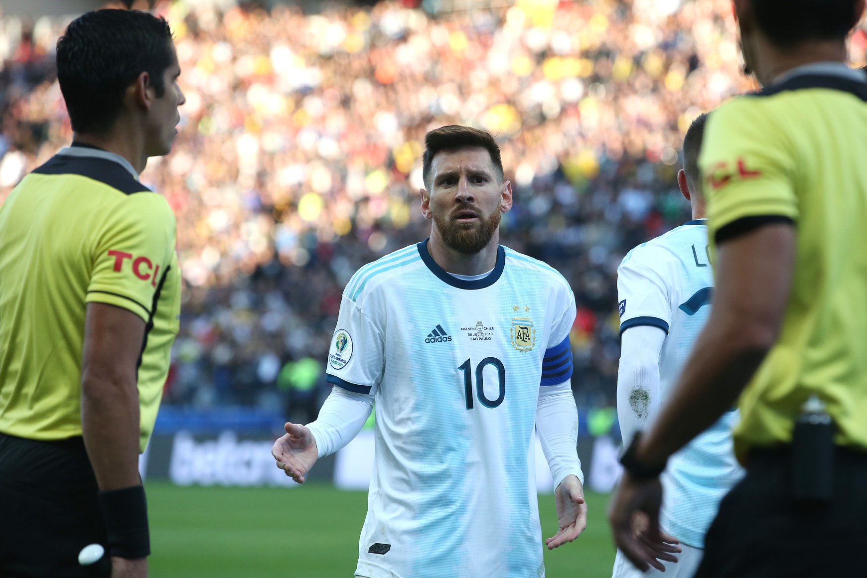 copa america, messi, hlv tite, brazil, hlv brazil, hlv brazil công kích messi, messi bị chỉ trích, argentina