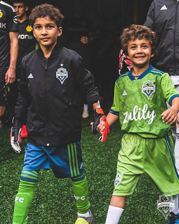 Bheem Goyal, cậu bé 8 tuổi mắc ung thư, Seattle Sounders, Dortmund vs Seattle Sounders