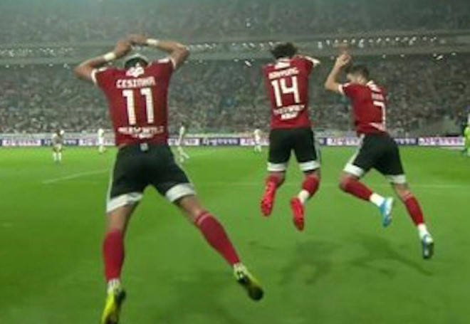 Ronaldo, ngôi sao K.League, Juventus, ăn mừng kiểu Ronaldo, bắt chước kiểu ăn mừng của Ronaldo, phản ứng của Ronaldo, CR7