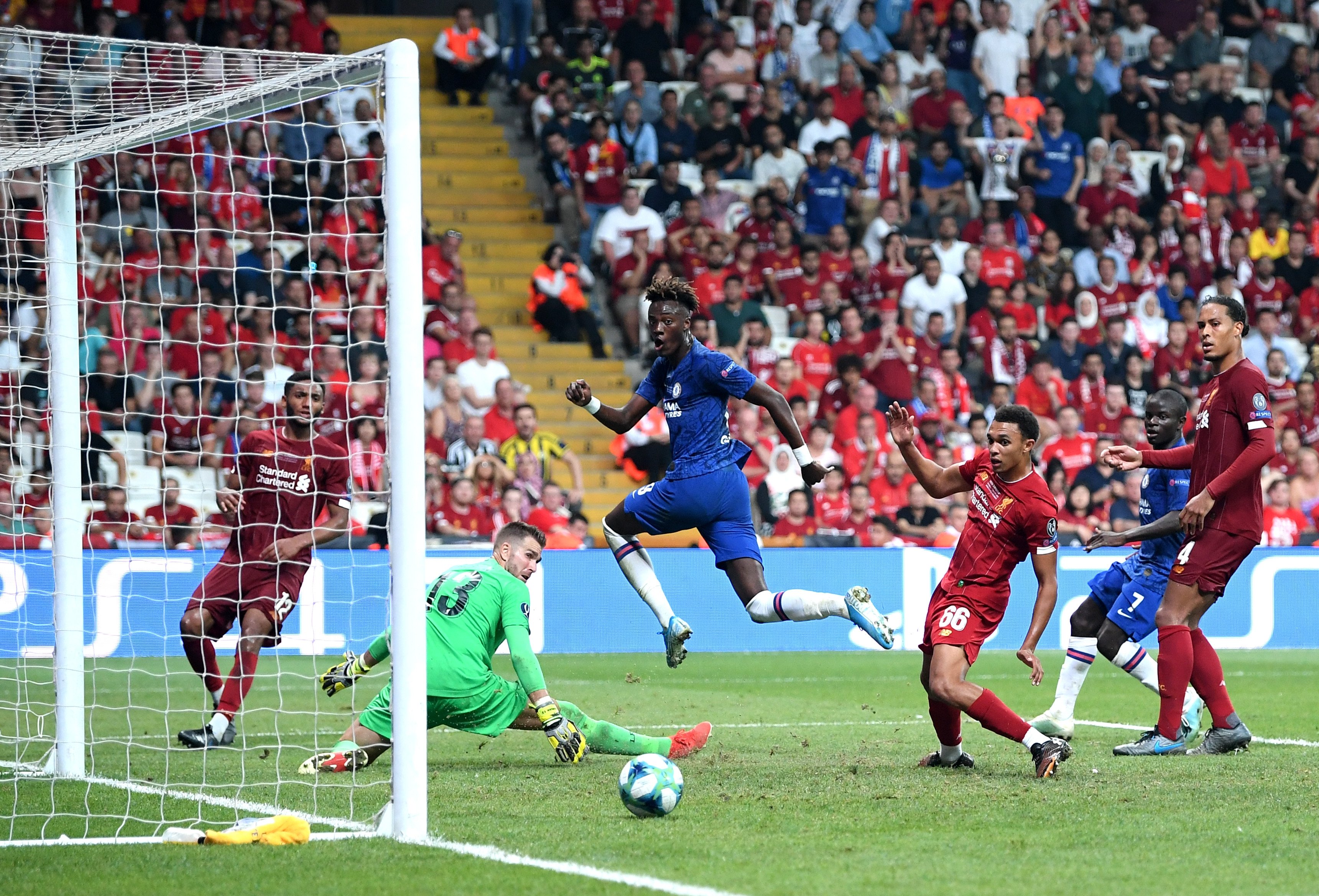Lampard nói, Chelsea, Liverpool, Liverpool vs Chelsea, siêu cúp châu Âu, Tammy Abraham, Pulisic, lampard khen ngợi học trò