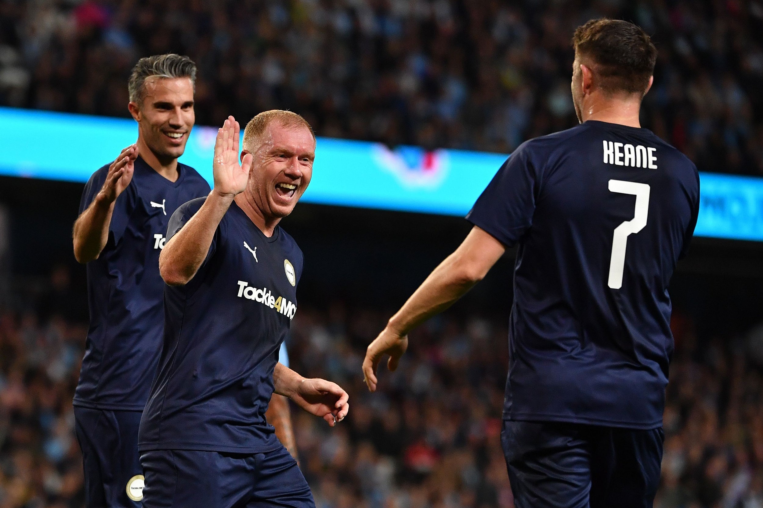 Paul Scholes, Scholes, huyền thoại MU, fan MU, huyền thoại Man City, tri ân Kompany, Man Utd, Man City