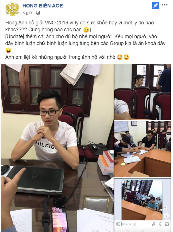 Hồng Anh, AoE Việt Nam Open 2019, AOE, Hồng Anh AOE, Thái Bình, clan Thái bình, Thái Bình AOE, Chim Sẻ đi nắng