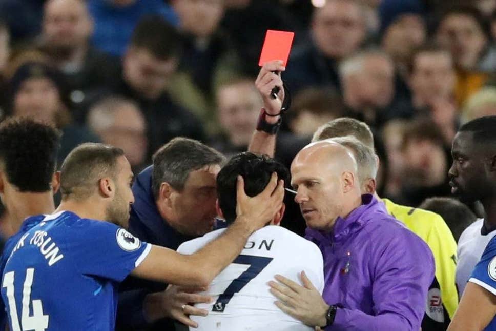 Son Heung-min, Son Heung-min kháng cáo, Son Heung-min nhận thẻ đỏ, Son Heung-min vô tội, Andre Gomes, Andre Gomes chấn thương