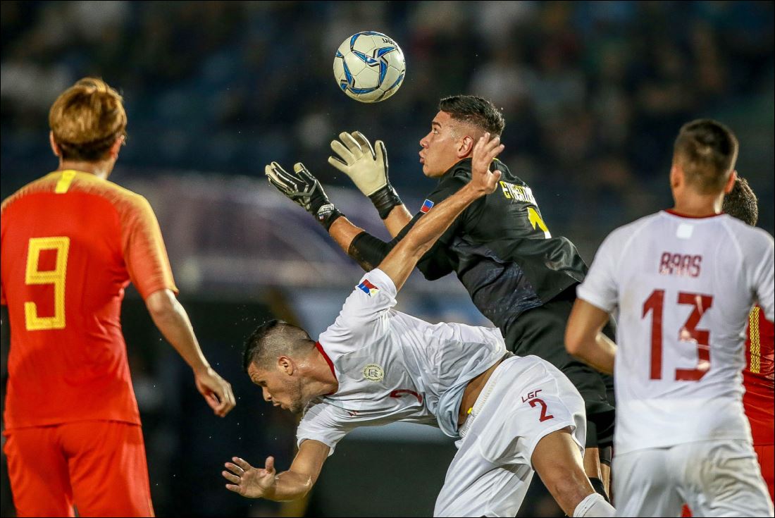 Vòng loại World Cup 2022, VL World Cup, Philippines, Philippines gọi sao châu Âu, Etheridge, Trung Quốc