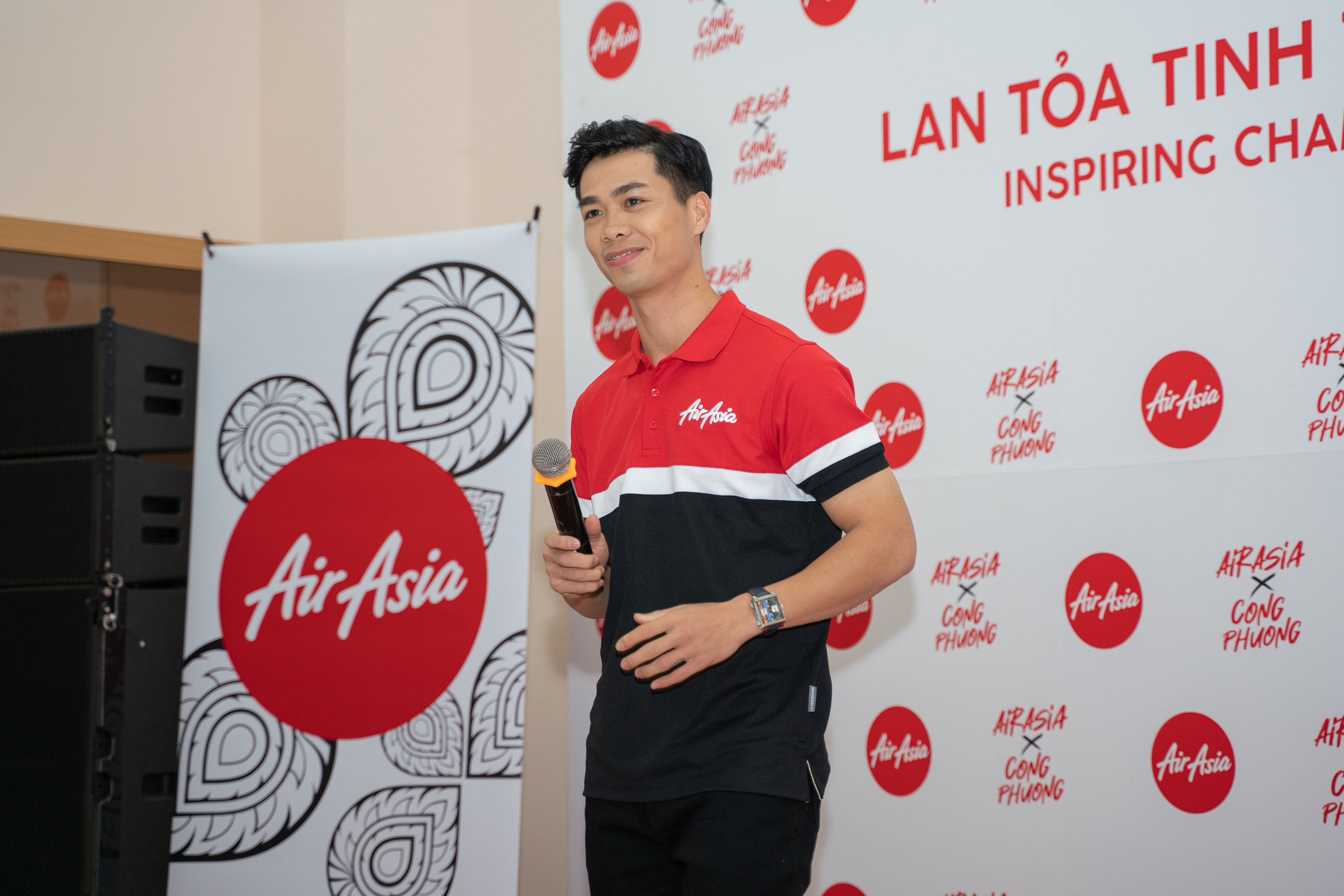 Công Phượng, AirAsia, Công Phượng lan tỏa tinh thần vô địch, Đại hiện thương hiệu AirAsia