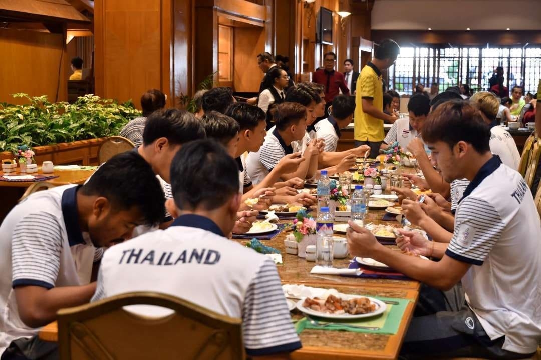U22 thai lan doi thuc don