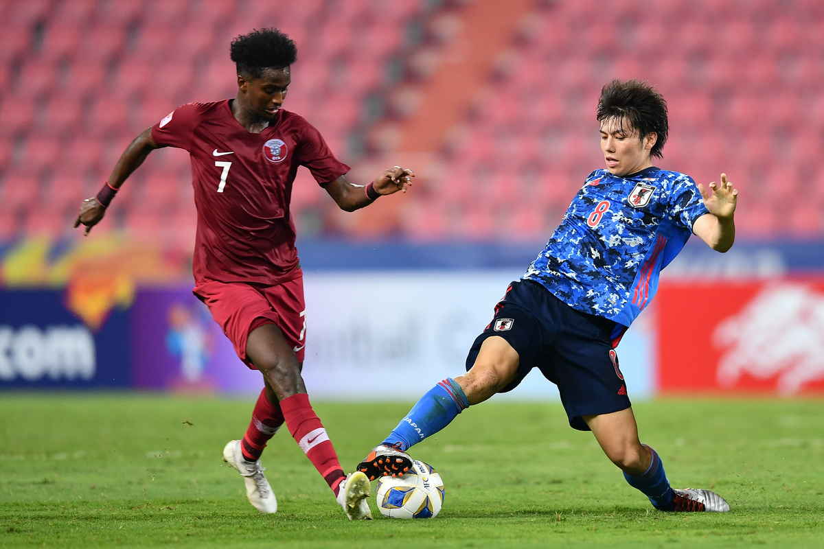 U23 Qatar bị loại từ vòng bảng dù không thua trận nào. Ảnh: Internet u23 qatar