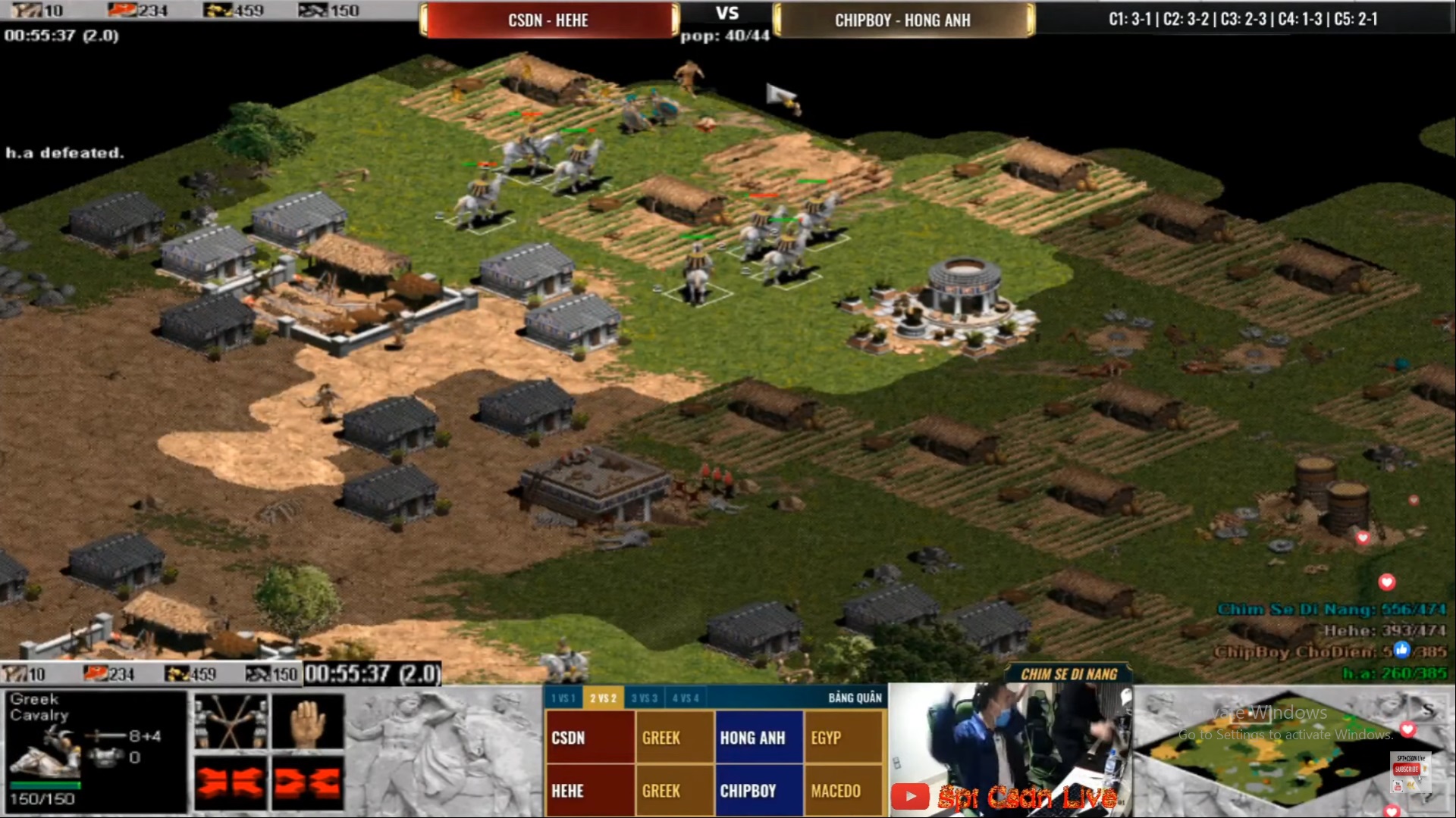 Hồng Anh là game thủ top 1 đầu tiên bị đánh defeated trong một kèo đấu đỉnh cao. (Ảnh chụp màn hình) CSDN