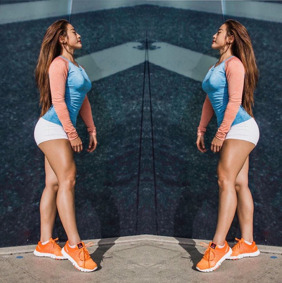 hot girl- tập Gym, vòng 3