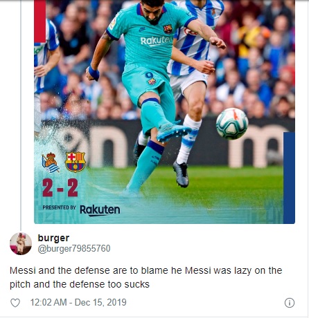 messi bo chi trich