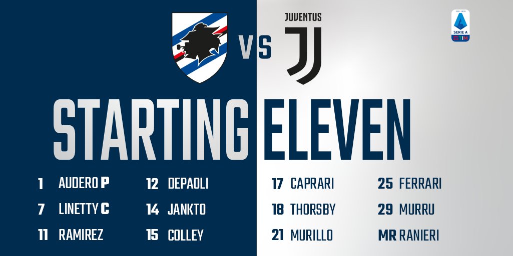 truc tiep sampdoria juventus