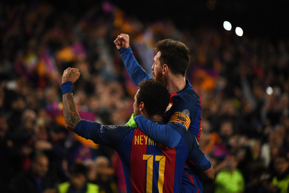 neymar messi