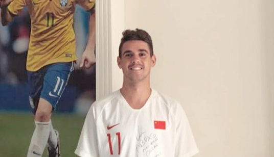 Oscar có 4 năm chơi tại Trung Quốc. Ảnh: Getty oscar trung quoc