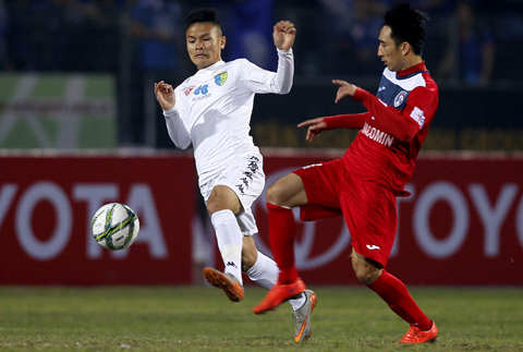 Quang Hải, nguyễn Quang Hải, hà nội fc, CLb hà nội,HLV Chu Đình Nghiêm, v-league, v-league 2017
