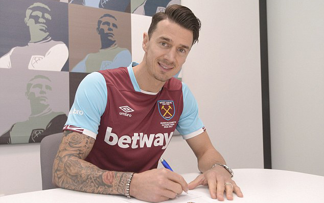 Mục tiêu ưa thích của Mourinho CHÍNH THỨC gia nhập West Ham Jose Fonte, man utd,MU, quỷ đỏ, tin chuyển nhương MU, chuyển nhượng MU, west ham