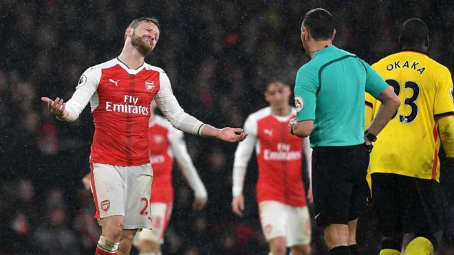 vòng 23 giải Ngoại hạng,arsenal,chelsea,man utd, quy do,MU,Giroud,Eden Hazard,Henrikh Mkhitaryan