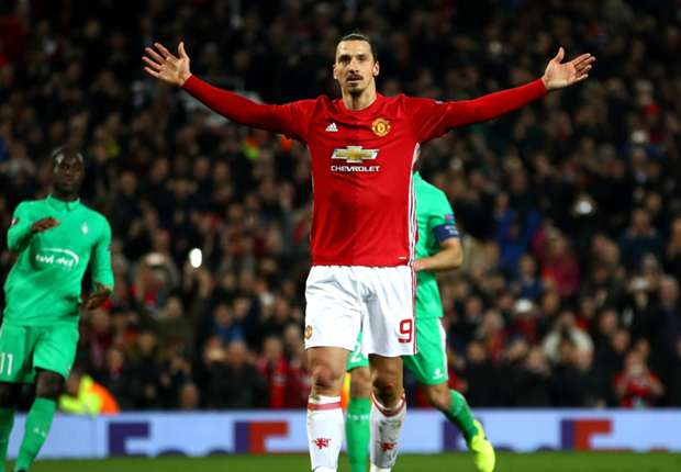 ibra,Ibrahimovic,St Etienne,vòng 1/16 Europa League,Mu,quỷ đỏ, hat-trick, pogba,mourinho, quỷ đỏ